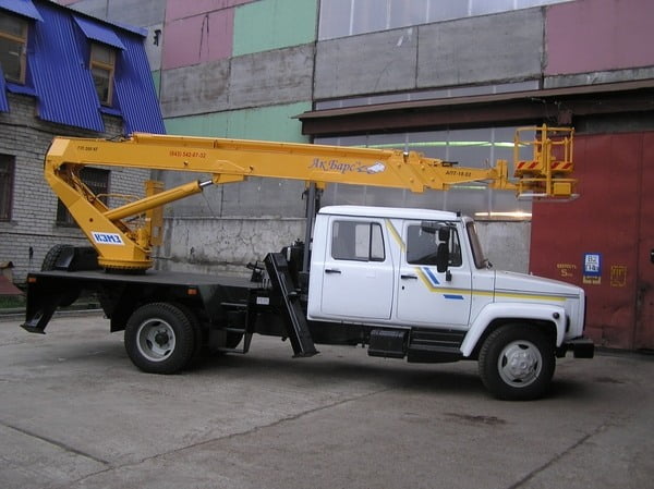 АГП АПТ-18 на базе ГАЗ-3307