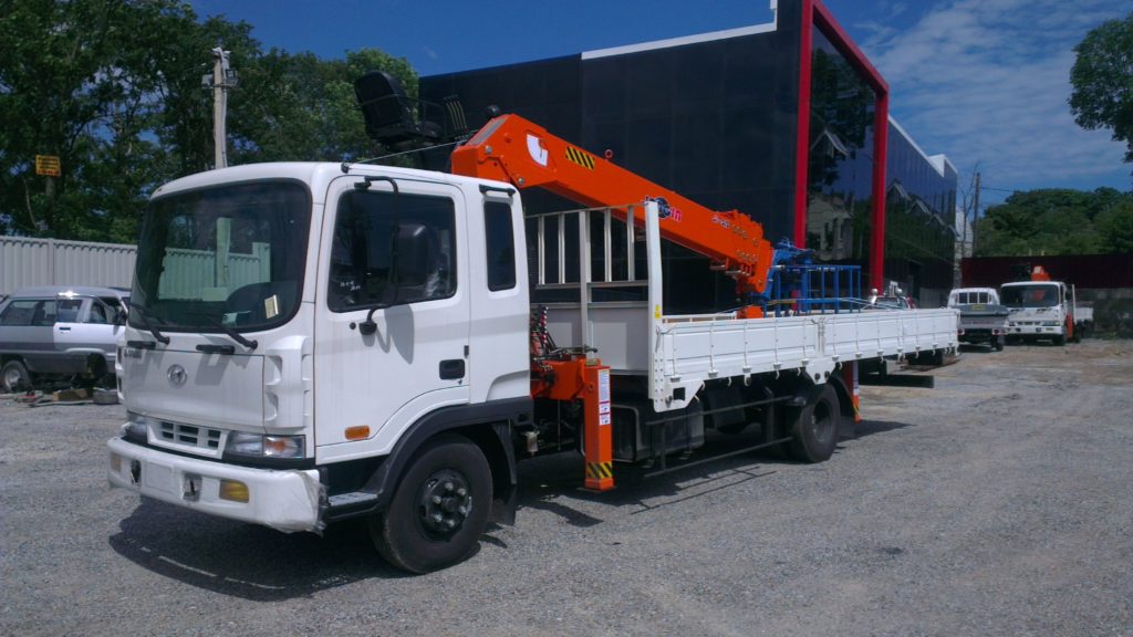 Кран манипулятор Hyundai HD 120