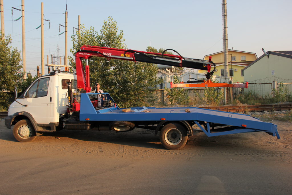 Кран манипулятор эвакуатор