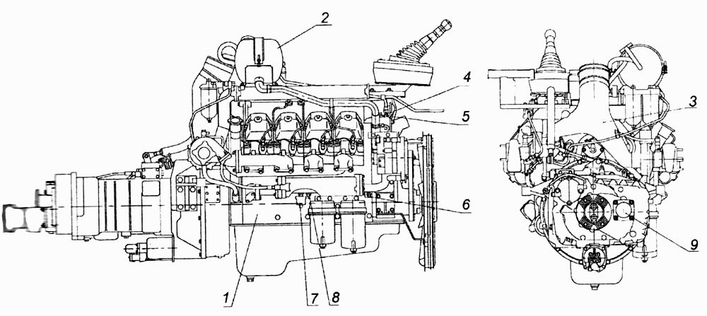 Камаз 6520 схема