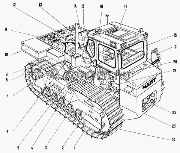 ЧЗПТ Т-330 устройство схема