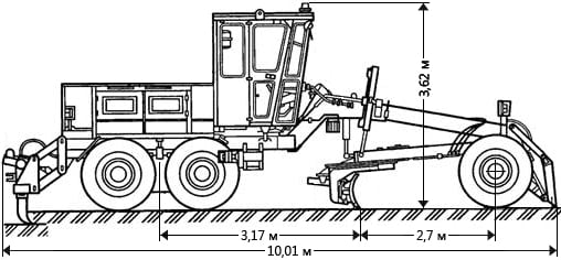 ДЗ-122 габаритные размеры