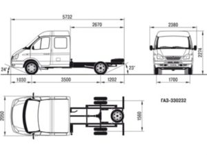 Газель 330232 грузоподъемность