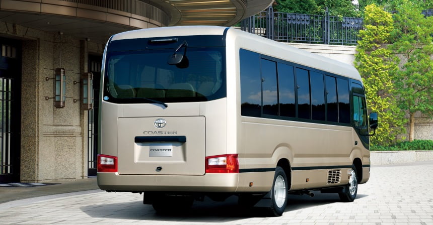 Микроавтобус toyota coaster